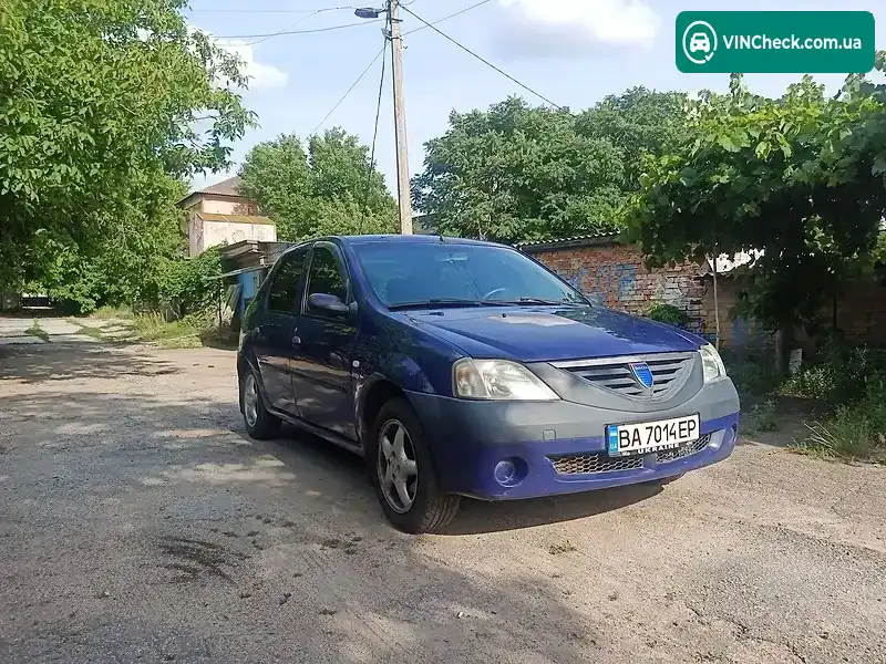 Dacia Logan 2006, фото з оголошення 2 з 15, VIN UU1LSDAGH36306688