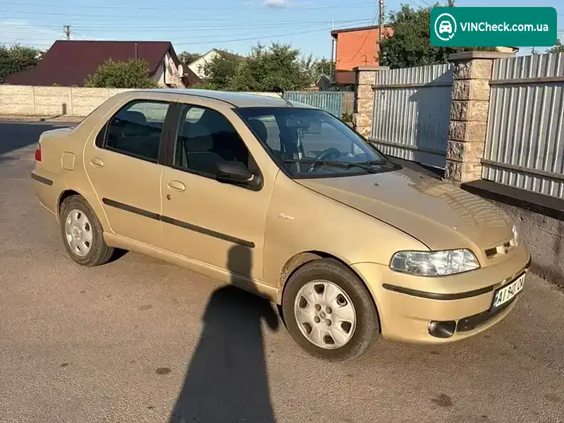 Fiat Albea 2004, фото з оголошення 2 з 20, VIN ZFA17800006342050