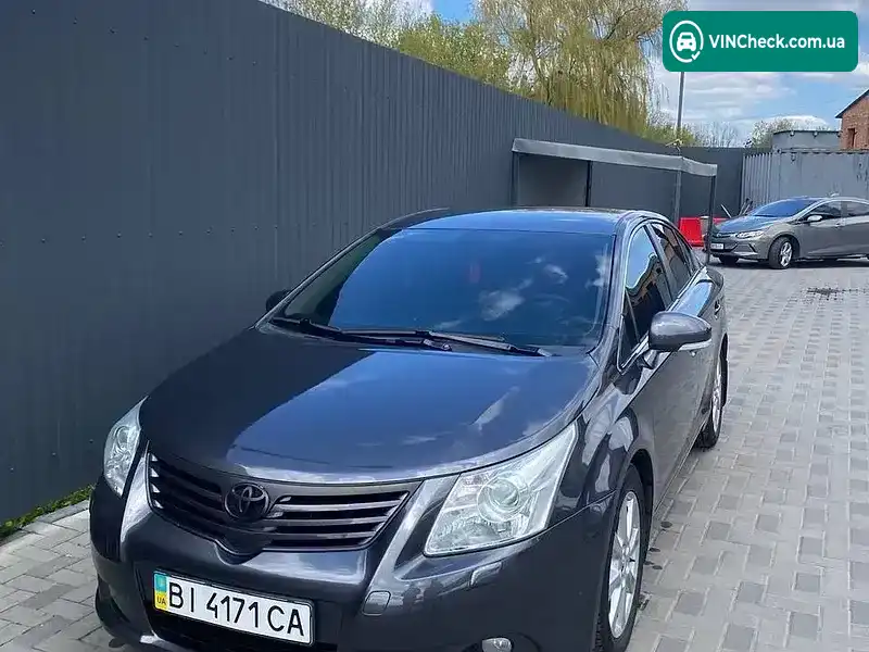Toyota Avensis 2009, фото з оголошення 2 з 21, VIN SB1BK76L70E004356
