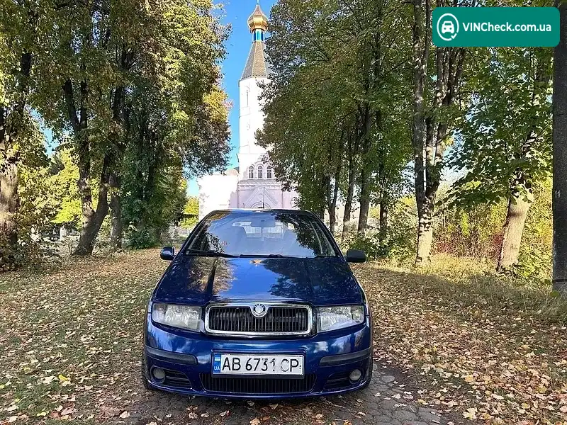 Skoda Fabia 2004, фото з оголошення 1 з 7, VIN TMBPY16Y45B034643