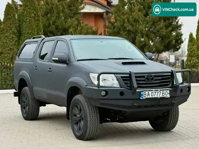 Toyota Hilux 2012, фото з оголошення 2 з 17, VIN MR0FR29G201017230