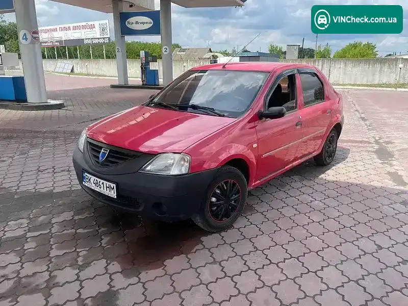 Dacia Logan 2008, фото з оголошення 1 з 9, VIN UU1LSDAEH39436046