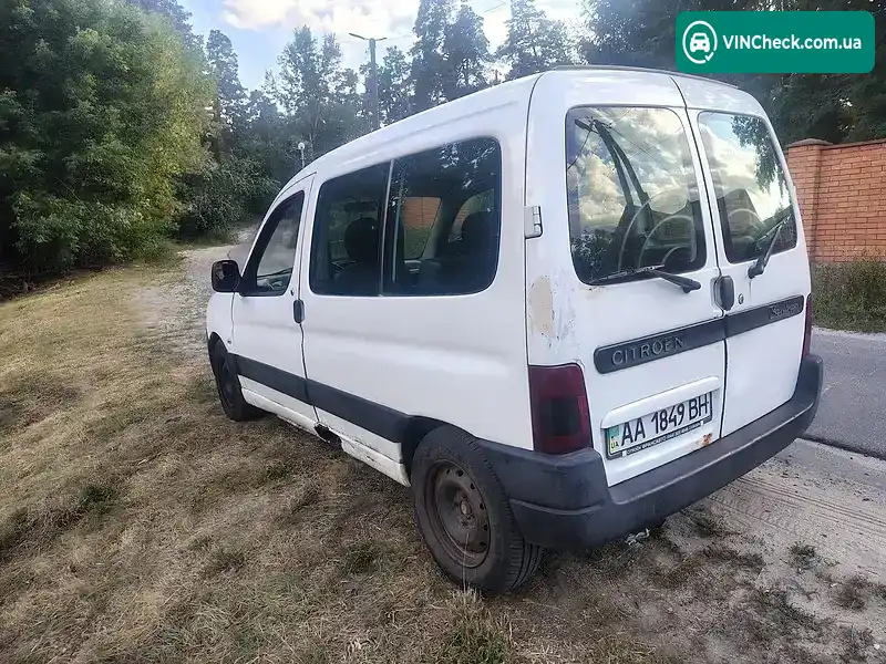 Citroen Berlingo 2006, фото з оголошення 2 з 20, VIN VF7GJWJYB93263030