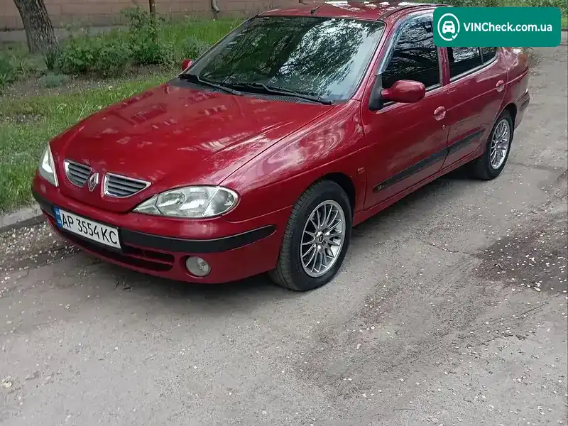 Renault Megane 2002, фото з оголошення 1 з 20, VIN VF1LA040226896922