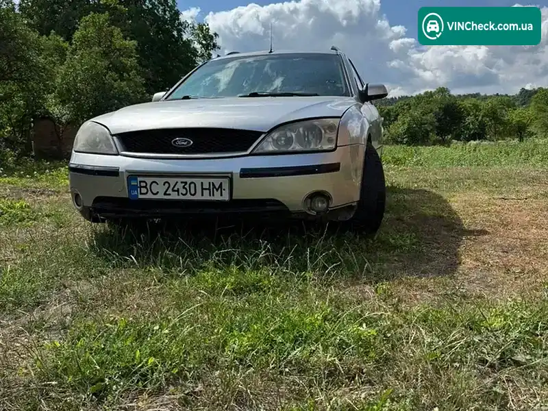 Ford Mondeo 2002, фото з оголошення 1 з 10, VIN WF0WXXGBBW2A23811