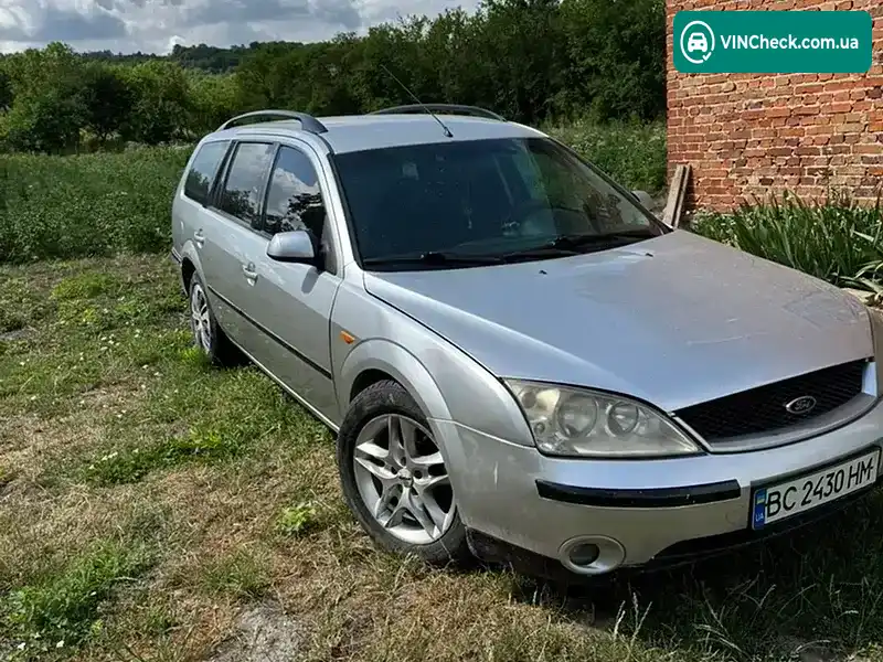 Ford Mondeo 2002, фото з оголошення 2 з 10, VIN WF0WXXGBBW2A23811