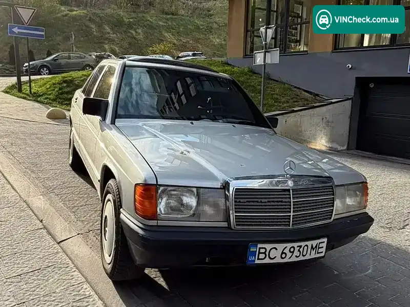 Mercedes-Benz 190 1985, фото з оголошення 1 з 17, VIN WDB2010231F276364