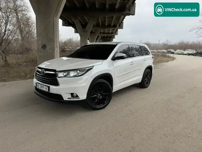 Toyota Highlander 2016, фото з оголошення 1 з 21, VIN 5TDDKRFH30S255610