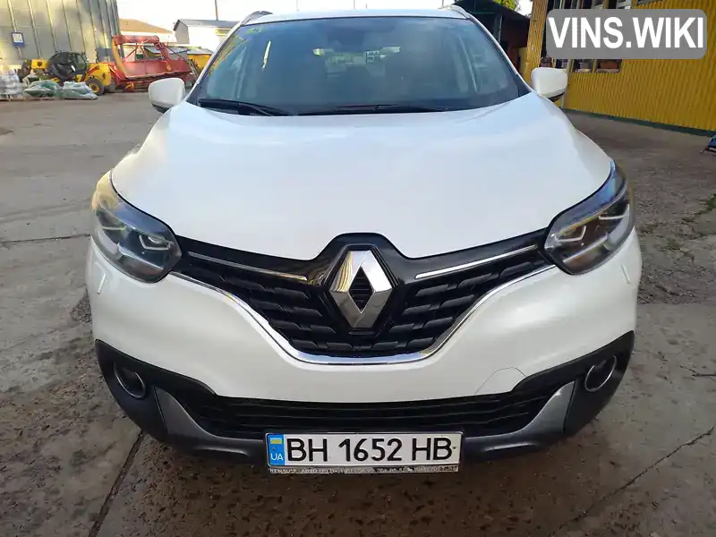Renault Kadjar 2017, фото з оголошення 1 з 21, VIN VF1RFE00959216210