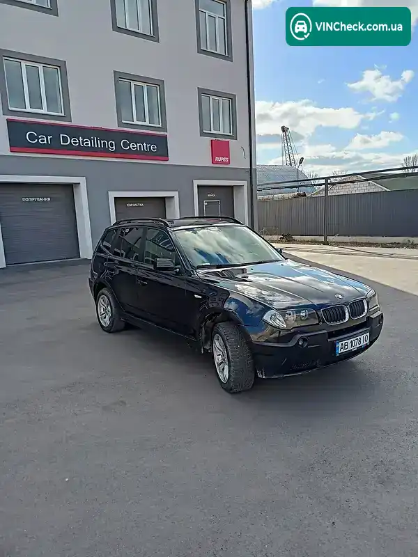 BMW X3 2006, фото з оголошення 1 з 20, VIN WBAPB11020WE48136