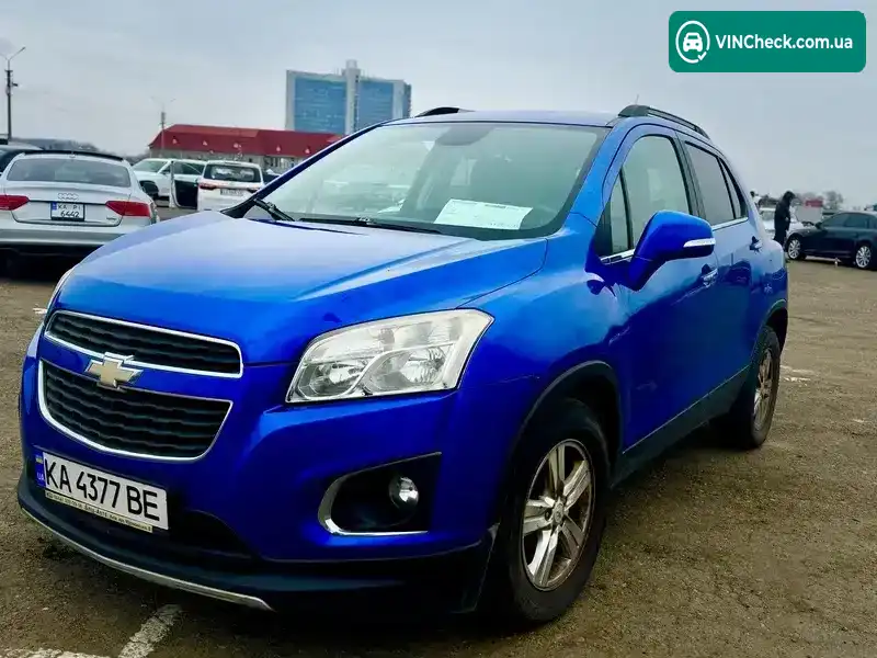 Chevrolet Tracker 2014, фото з оголошення 2 з 15, VIN Y6DBF765JEB573745