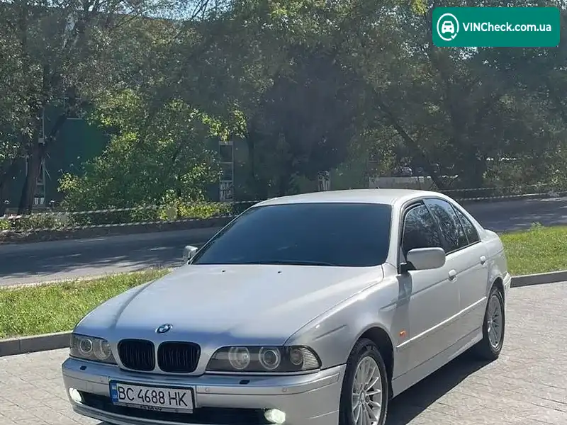 BMW 5 Series 2001, фото з оголошення 2 з 14, VIN WBADT21000GZ03210