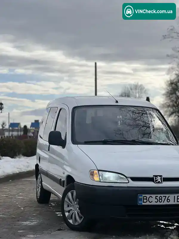 Peugeot Partner 1999, фото з оголошення 2 з 13, VIN VF35CWJZE60173157