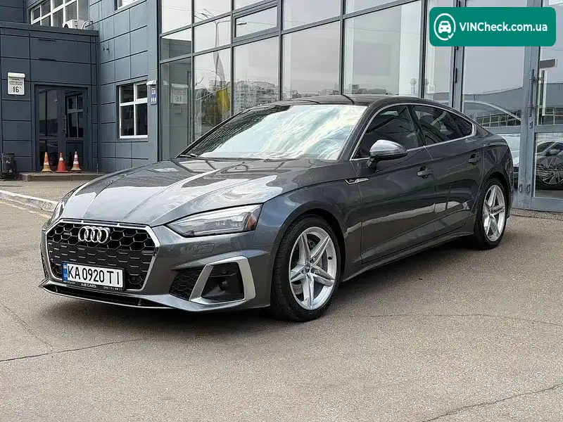 Audi A5 Sportback 2020, фото з оголошення 2 з 20, VIN WAUDACF52MA012179