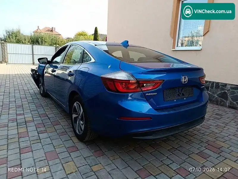Honda Insight 2019, фото з оголошення 2 з 20, VIN 19XZE4F56KE033548