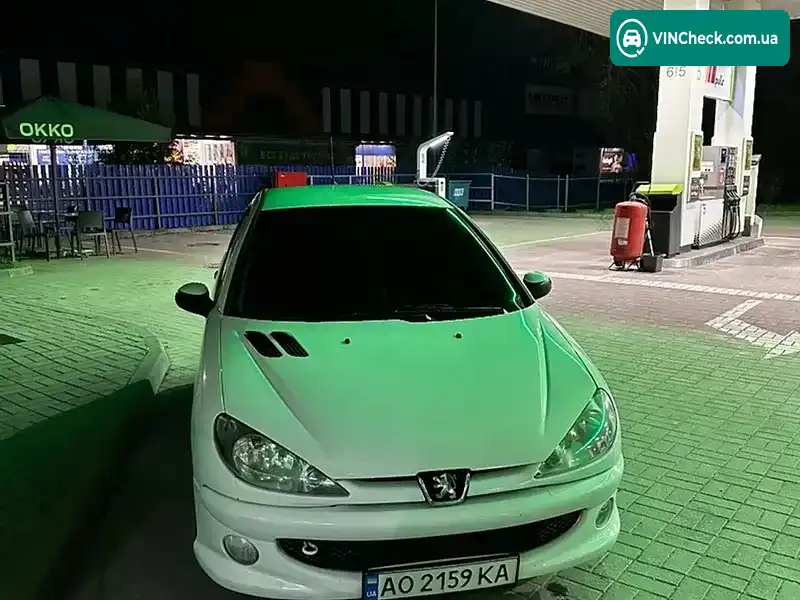 Peugeot 206 2006, фото з оголошення 1 з 20, VIN VF32A8HZA47517279