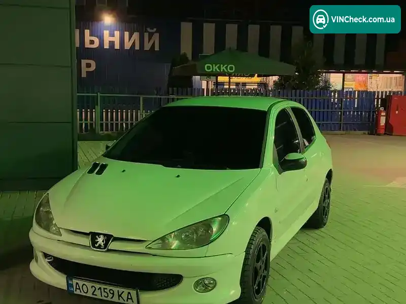 Peugeot 206 2006, фото з оголошення 2 з 20, VIN VF32A8HZA47517279