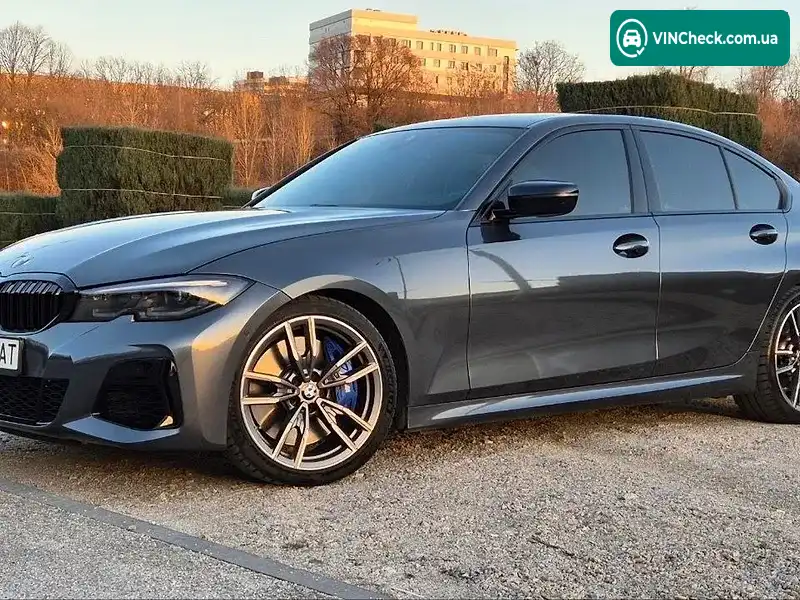 BMW 3 Series 2021, фото з оголошення 1 з 19, VIN WBA5U7C0XMFL33109