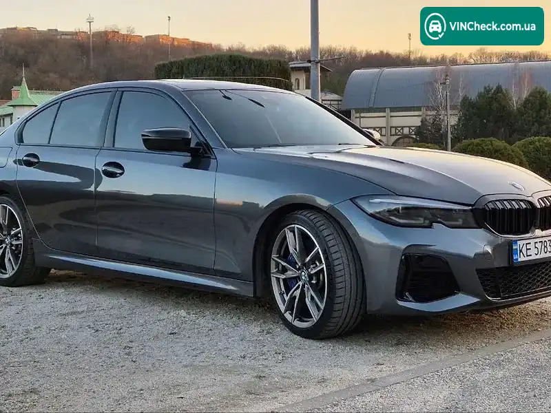 BMW 3 Series 2021, фото з оголошення 2 з 19, VIN WBA5U7C0XMFL33109