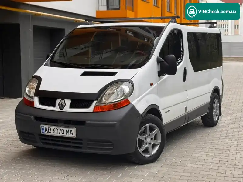 Renault Trafic 2003, фото з оголошення 1 з 10, VIN VF1FLBBA53Y007645