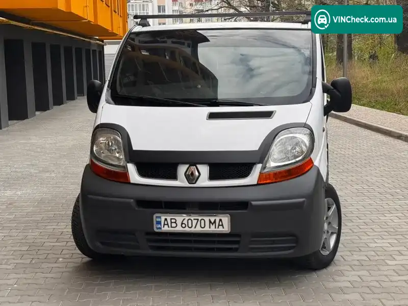 Renault Trafic 2003, фото з оголошення 2 з 10, VIN VF1FLBBA53Y007645