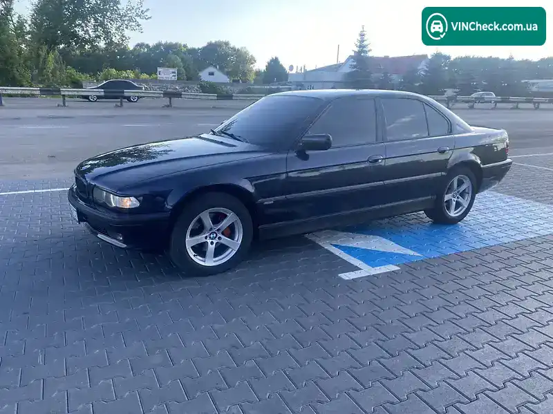 BMW 7 Series 2000, фото з оголошення 1 з 16, VIN WBAGE61040DN45321