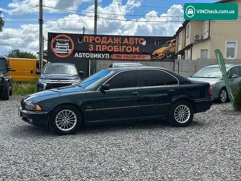 BMW 5 Series 1999, фото з оголошення 1 з 8, VIN WBADM11040GP17144