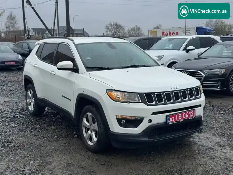 Jeep Compass 2017, фото з оголошення 1 з 21, VIN 3C4NJDBBXJT139405