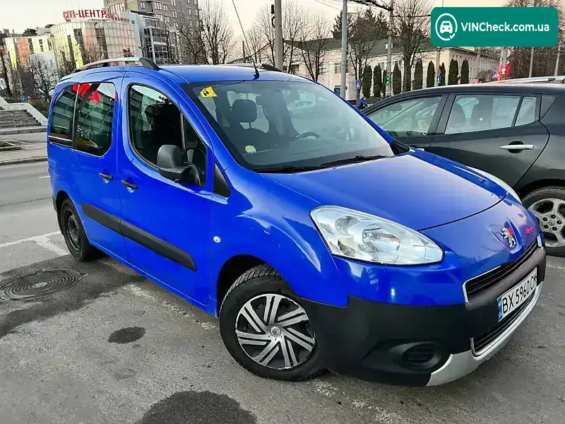 Peugeot Partner 2013, фото з оголошення 1 з 14, VIN VF37N9HP0DJ748554