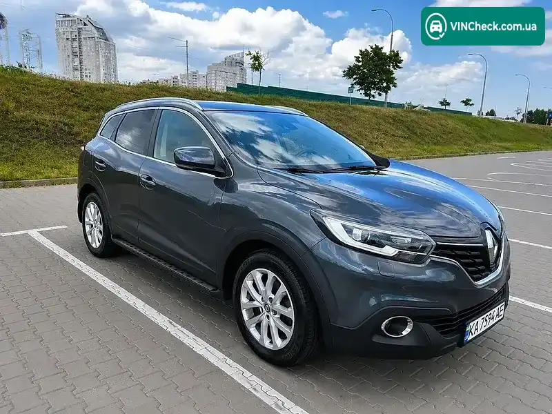 Renault Kadjar 2016, фото з оголошення 1 з 19, VIN VF1RFE00256040425