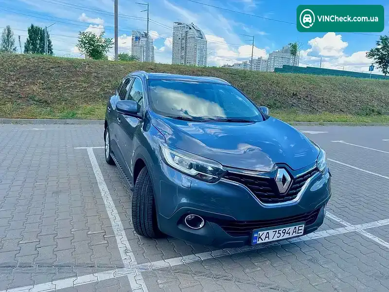 Renault Kadjar 2016, фото з оголошення 2 з 19, VIN VF1RFE00256040425