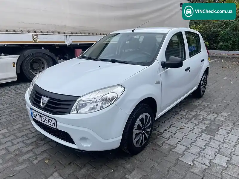 Dacia Sandero 2009, фото з оголошення 1 з 20, VIN UU1BSD4EH41716773