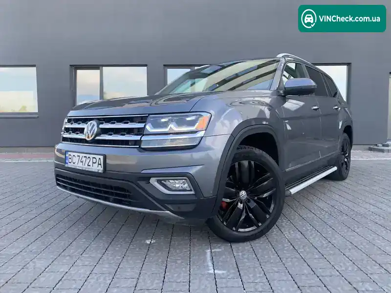 Volkswagen Atlas 2017, фото з оголошення 1 з 20, VIN 1V2MR2CA7JC533002