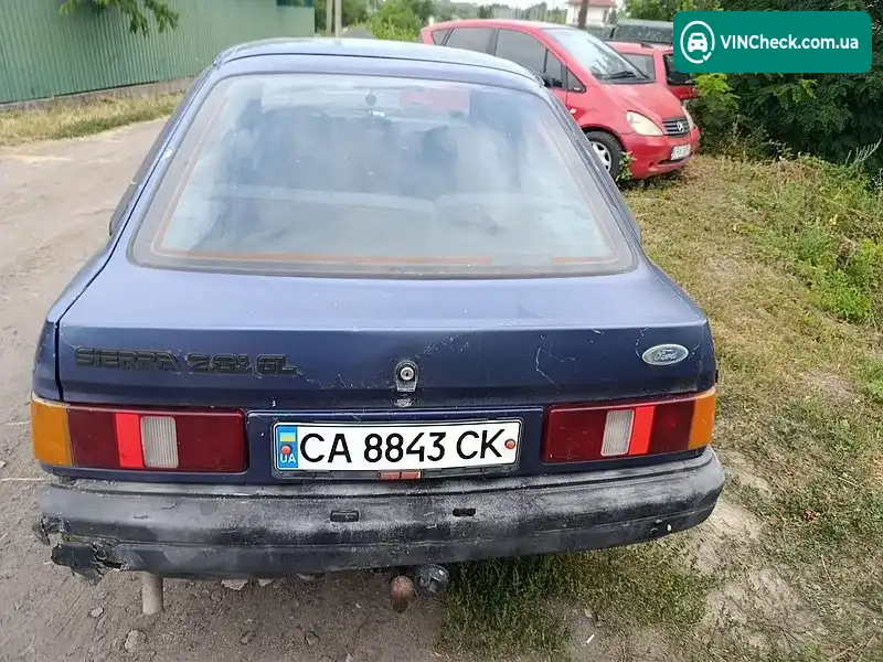 Ford Sierra 1988, фото з оголошення 1 з 6, VIN WF0AXXGBBAJB97710