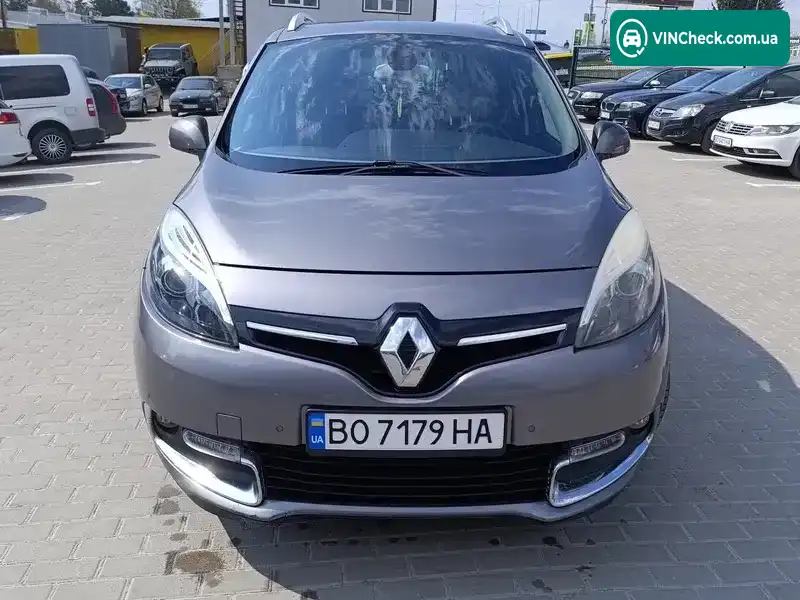 Renault Scenic 2016, фото з оголошення 1 з 8, VIN VF1JZ89BH54673273