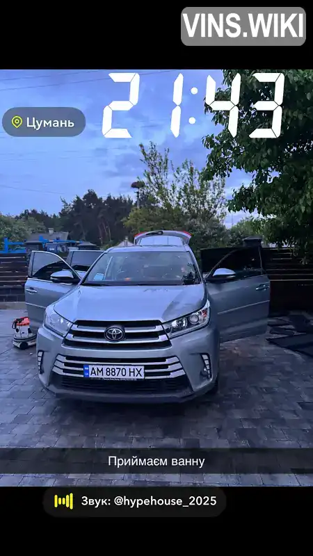 Toyota Highlander 2018, фото з оголошення 2 з 14, VIN 5TDJZRFH4HS433129