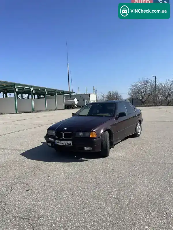 BMW 3 Series 1991, фото з оголошення 1 з 8, VIN WBAAE110600883187