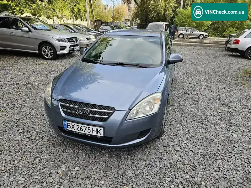 Kia Ceed 2007, фото з оголошення 1 з 10, VIN U5YFF24227L023210