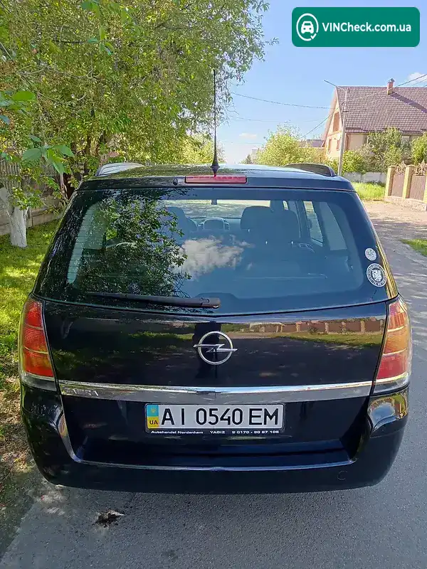 Opel Zafira 2007, фото з оголошення 2 з 20, VIN W0L0AHM757G165990