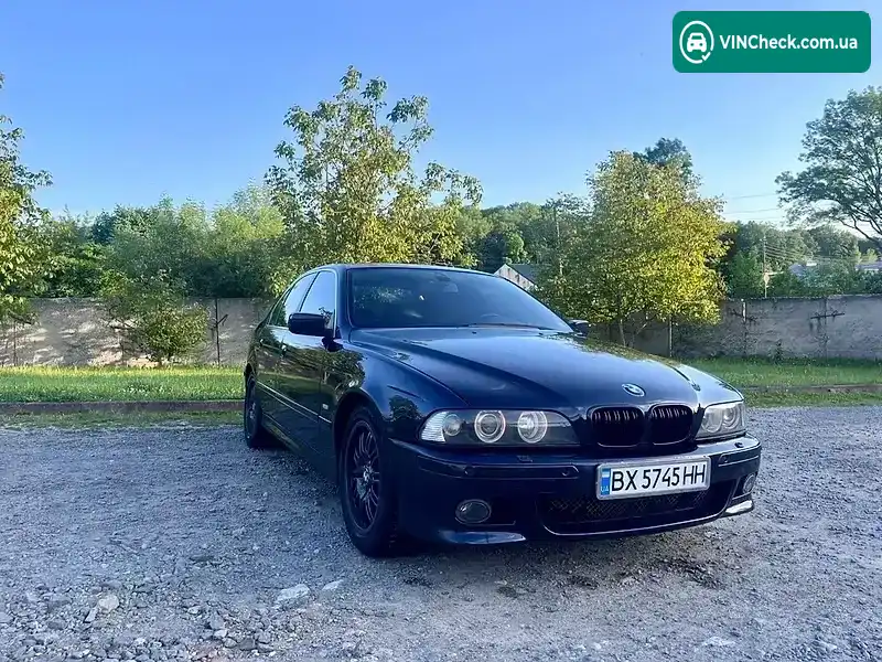BMW 5 Series 2001, фото з оголошення 1 з 16, VIN WBADL81030GX49000