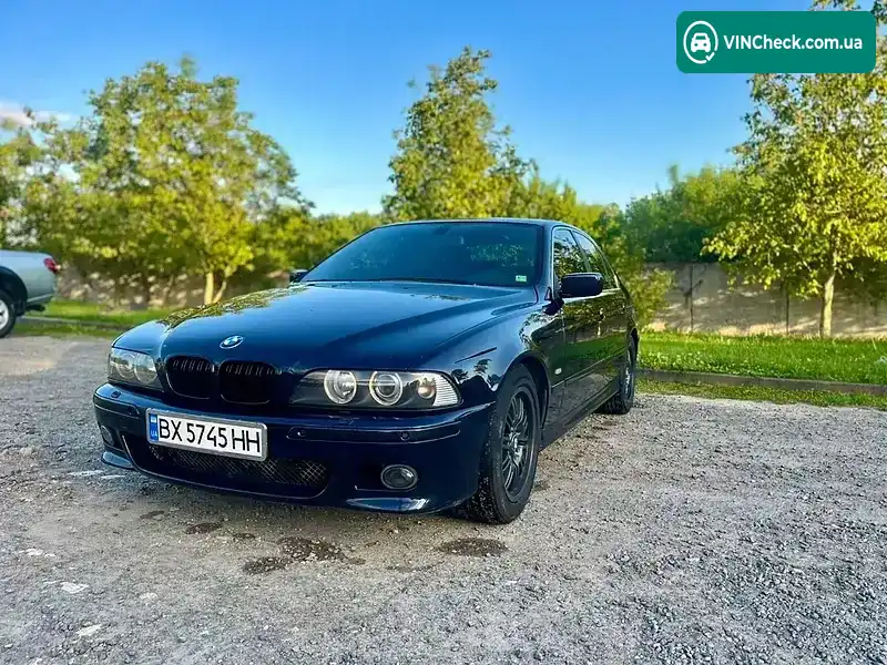 BMW 5 Series 2001, фото з оголошення 2 з 16, VIN WBADL81030GX49000