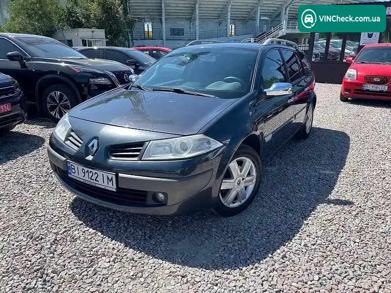 Renault Megane 2006, фото з оголошення 1 з 19, VIN VF1KM1R0H35223661