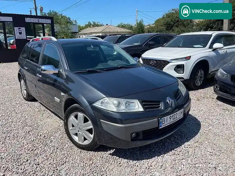 Renault Megane 2006, фото з оголошення 2 з 19, VIN VF1KM1R0H35223661