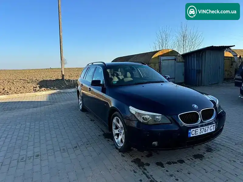 BMW 5 Series 2004, фото з оголошення 1 з 11, VIN WBANJ51080B427569