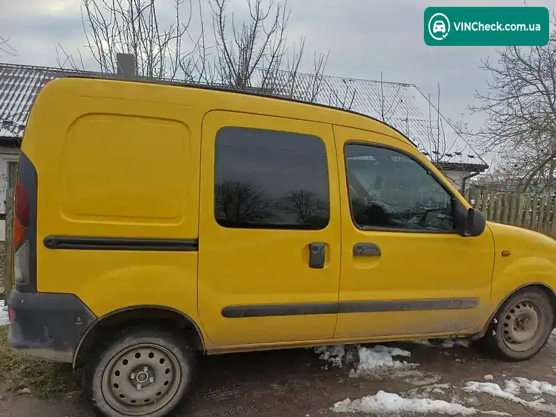 Renault Kangoo 1999, фото з оголошення 1 з 6, VIN VF1FC0DAF21275515