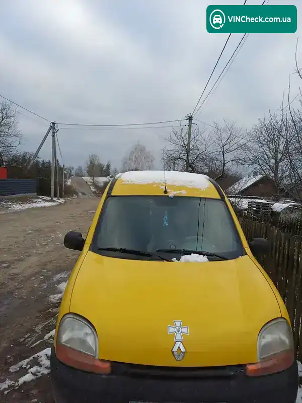 Renault Kangoo 1999, фото з оголошення 2 з 6, VIN VF1FC0DAF21275515