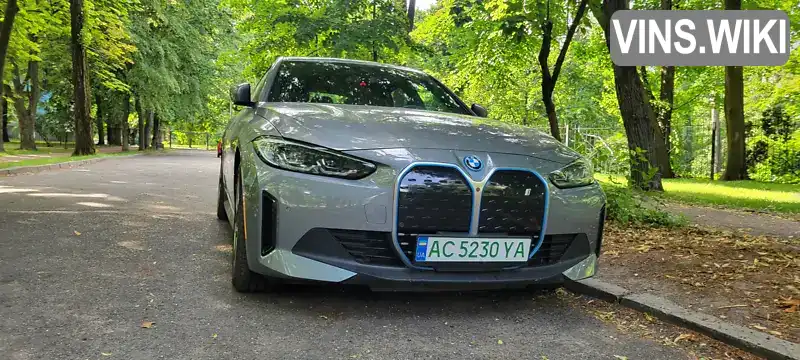 BMW i4 2023, фото з оголошення 1 з 13, VIN WBY43AW01PFP44489