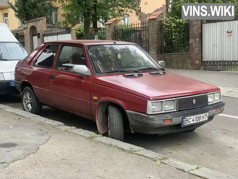 Renault 11 1986, фото з оголошення 1 з 16, VIN VF1C37S00G0503591