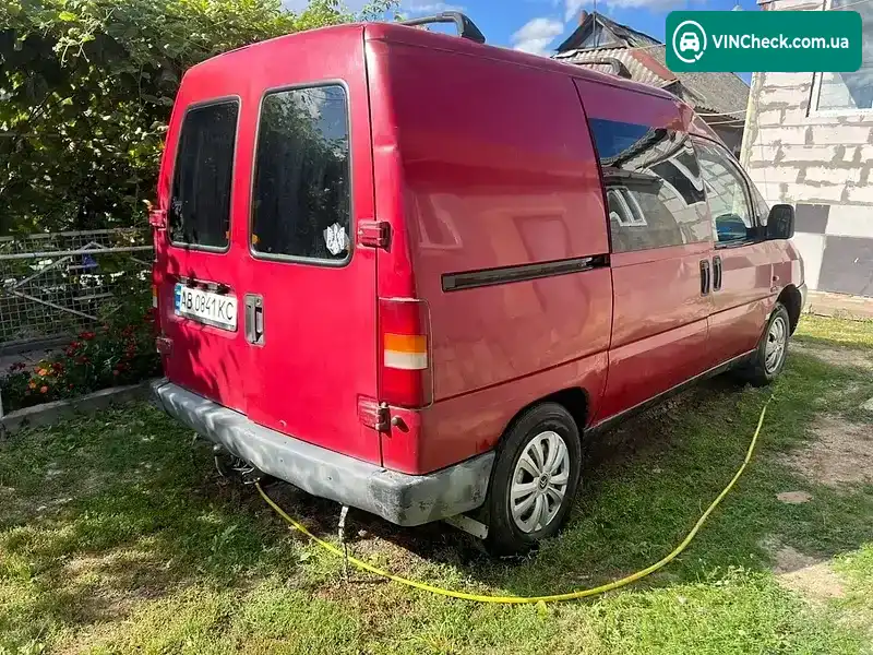 Citroen Jumpy 1998, фото з оголошення 2 з 5, VIN VF7U6UK0012257897