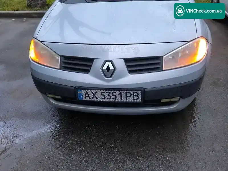 Renault Megane 2004, фото з оголошення 1 з 12, VIN VF1KMRF0531775371